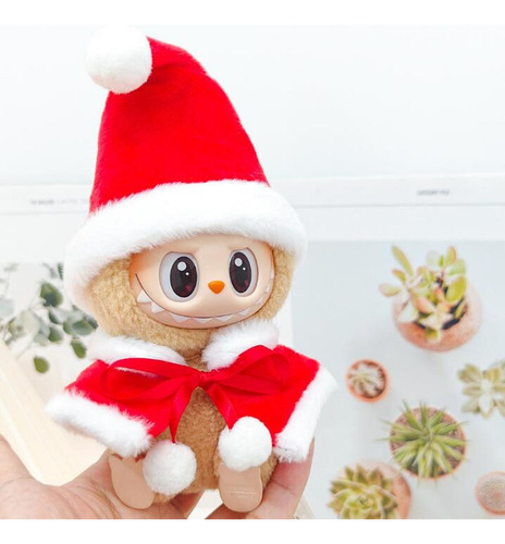 Ropa De Muñeca De Peluche De 15 Cm A 17 Cm, Capa Y Sombrero