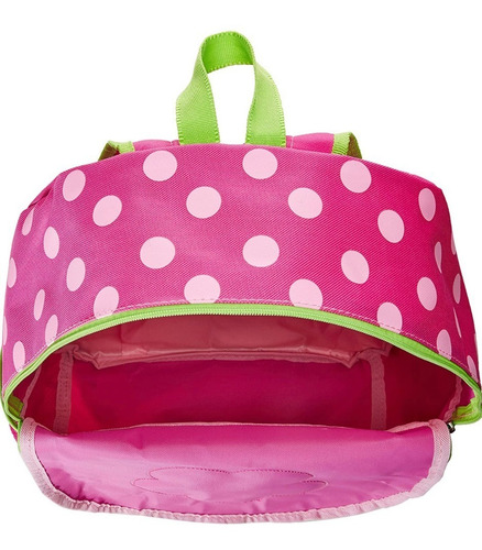 Mochila Flores Personalizada Back Pack Color Fucsia