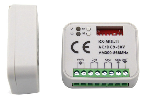 A Receptor Remoto Garage Gate 433 868 Mhz Rx Multi 300-900