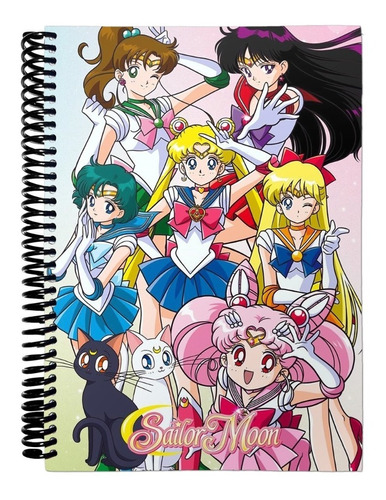 Cuaderno Libreta Anotador Tipo Agenda A5 - Sailor Moon