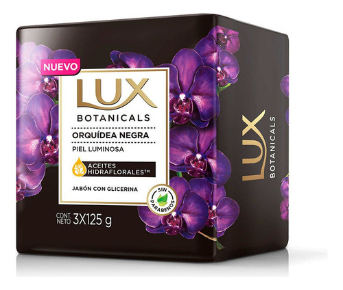 Jabon Lux Botanicals Orquidea Negra