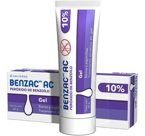 Benzac Ac Gel 10% 60gr Gel Galderma