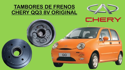 Tambores De Frenos Chery Qq3 / 8 Válvulas Original