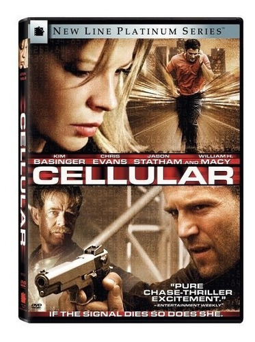 Película Dvd Original Cellular Kim Basinger Chris Evans Macy