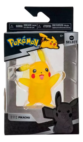 Jazwares Pokemon Pikachu Select Translucido Figura Muñeco