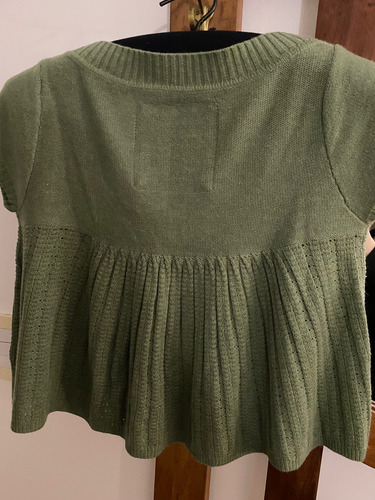 Chaleco De Lanilla Abercrombie Para Mujer - Talle L