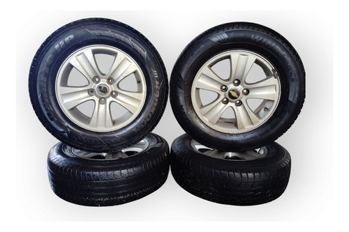 Llantas Aro 16 5 Pernos 5-114 235/65r16 Juego Con Neumatico (Usado)