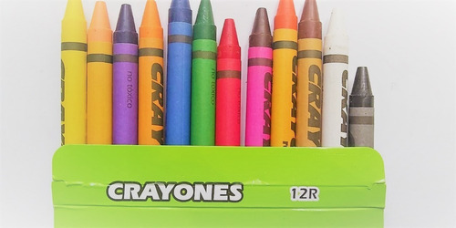 Crayon Regular Con 24 Colores