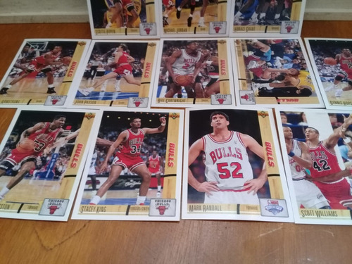 Upper Deck 1992 Chicago Bulls Set Completo
