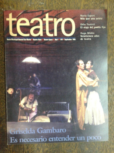 Teatro * Nº 2 Septiembre 1995 *teatro Municipal San Martin