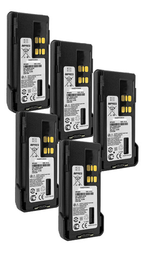 5 Baterías Radpower Para Radios Motorola Dgp Dep550 Pmnn4493