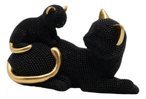 A. Escultura De Gato, Estatua De Animal Coleccionable Para