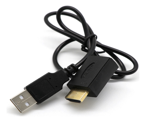 Conector Macho Para Fêmea+cabo De Carregador Usb 2.0 Splite