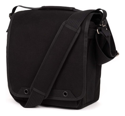 Bolso Bandolero Negro Para Camara Dslr + Bolsillo Laptop ...