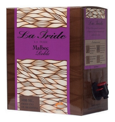 Vino La Iride Malbec Bag In Box 5 Lts