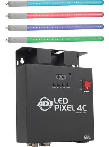 American Dj Led Pixel Tube 360 With 4-channel Controller / D