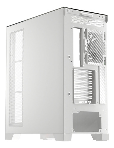 Gabinete Xyz Trifecta 2 Fans Argb Controller 3d Glass Usb C White
