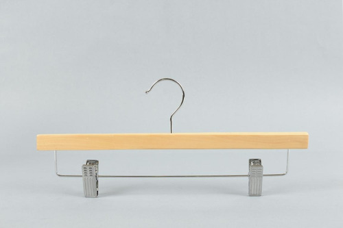 Imagen 1 de 2 de Percha De Madera Para Pantalon X 50