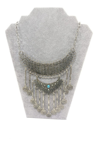 Imagen 1 de 3 de Exhibidor Porta Collar Cadena Terciopelo - 32070