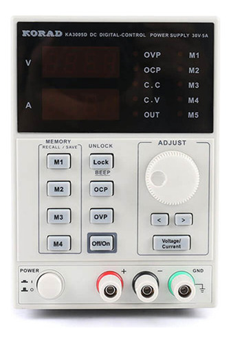 Fuente De Poder Variable Regulable Korad 0 A 30v Dc 5a 4 Dig