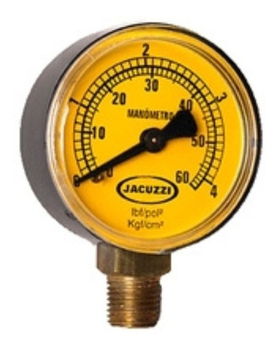 Medidor de presión para filtro de piscina de jacuzzi de 60 psi