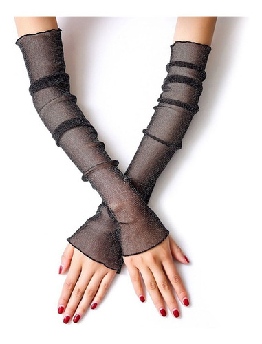 Guantes De Protección Solar De Manga Larga De Verano Encaje