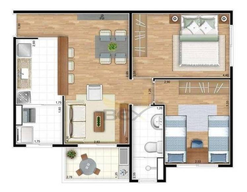 Imagem 5 de 24 de Apartamento Com 2 Dormitórios Para Alugar, 57 M² Por R$ 2.059,00/mês - Jardim Maria Helena - Barueri/sp - Ap0376