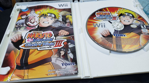 Naruto Clash Of Ninja 3 Wii (Usado)