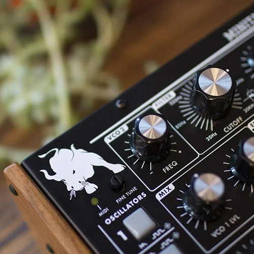 Sintetizador Analógico Moog Minitaur Bass - Plus Color Negro