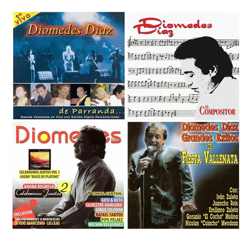 Diomedes Diaz Discografia Digital Completa