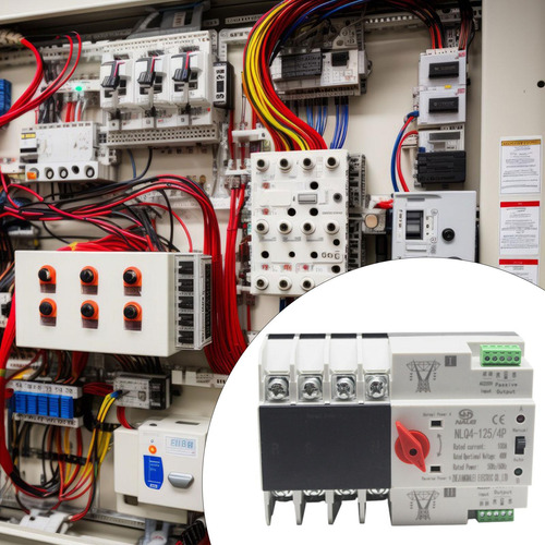 Interruptor De Transferencia De Energía 100 A 4 Polos