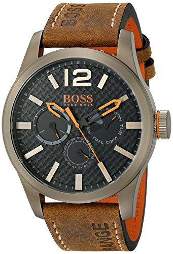 Boss Orange Hombre 1513240 Paris Reloj Japonés De Cuarzo Mar