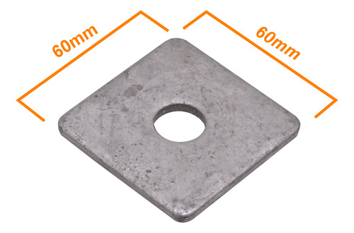 5/8 X 10puLG Perno Ojo Con 1-tuerca Cuadrada-27mm 1-placa-6x