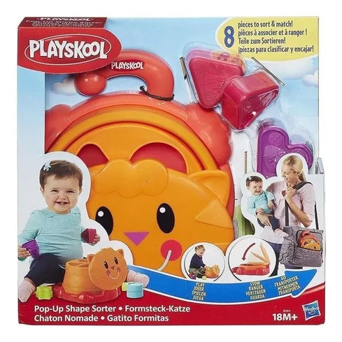 Playskool Juguete Para Bebe Gato Con Formas (b1914)