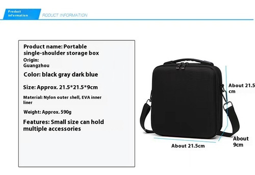 Bolsa Organizadora Para Drones Dji Mini 2 Se, Capa De Ombro