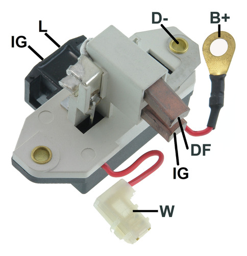 Regulador Voltagem Para Renault Clio Privilege Hi-flex 1.6 |
