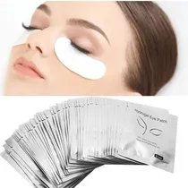 Comprar 100 Pares De Parches Para Extensiones Pestañas, Almohadillas De Gel Con Colágeno Para Ojos, Parches De Película Hidratante Para Ojos, Máscara De Ojos