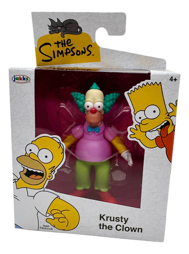 Krusty El Payaso Figura Muñeco Simpsons Jakks Pacific