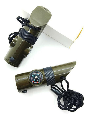Silbato De Supervivencia Con Multifuncional Con Linterna