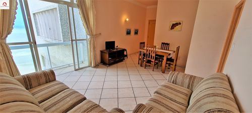 Imagem 1 de 16 de Praia Das Pitangueiras, Guarujá, Frente Para O Mar, 3 Dormitórios, 1 Suíte, Sala Para 2 Ambientes Com Sacada, Vista Para O Mar, Serviço De Praia - Ap05857 - 69419313