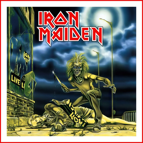 Poster Iron Maiden - Sanctuary (1980) - 60x60cm