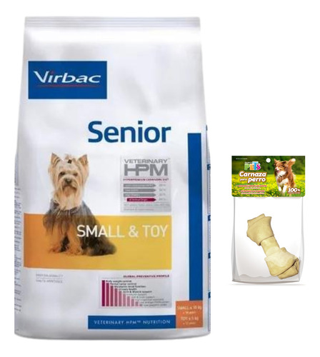 Alimento Virbac Senior Small & Toy 7kg + Regalo