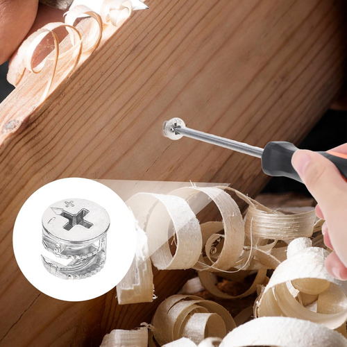 Furniture Cam Lock Nuts,16 Pcs Furniture Connecter Cam Lock