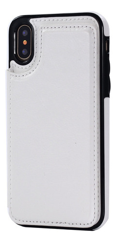 B Funda Carcasa Piel Billetera Con Soporte Para iPhone