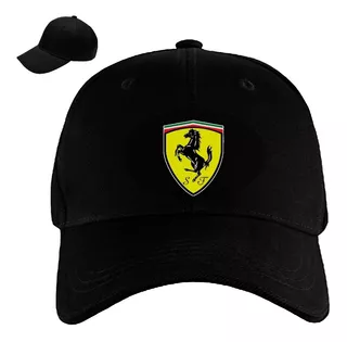 Gorra Drill Ferrari Logo Caballo Escudo Pht