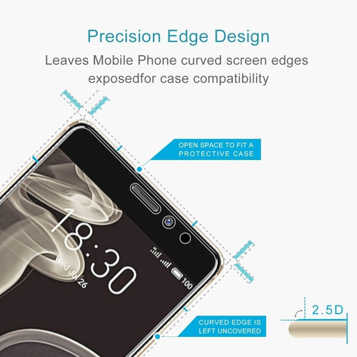 Meizu 2 Pcs 0.26mm 9h Pelicula Vidrio Templado Pro 7