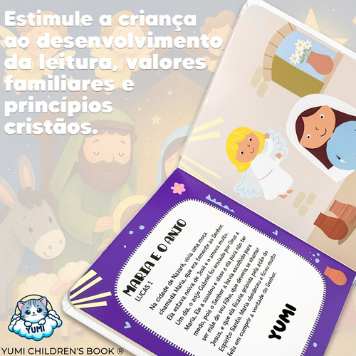 Livro : As Maravilhas De Deus | Passagens Bíblicas Para Crianças Ilustradas - Com Capa E Páginas Duras Cristã