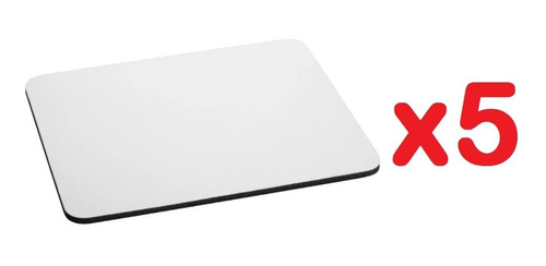 Imagen 3 de 9 de Mousepad Para Sublimar Sublimación Cuadrado 5 Pack Con Envío