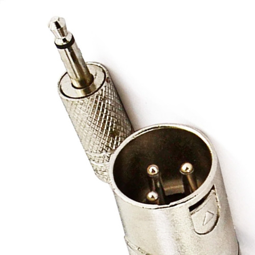 Cabo P2 Para Xlr Macho Mono - 5 Metros