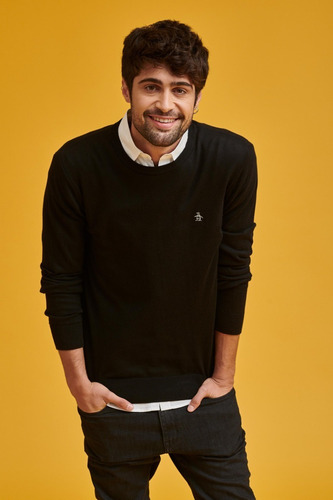 Imagen 3 de 9 de Sweater Hombre Basico Penguin Cotton Crew